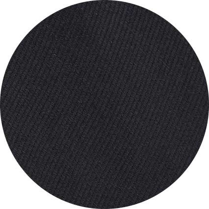 Black Fine Twill Skinny Silk Tie - Image 4