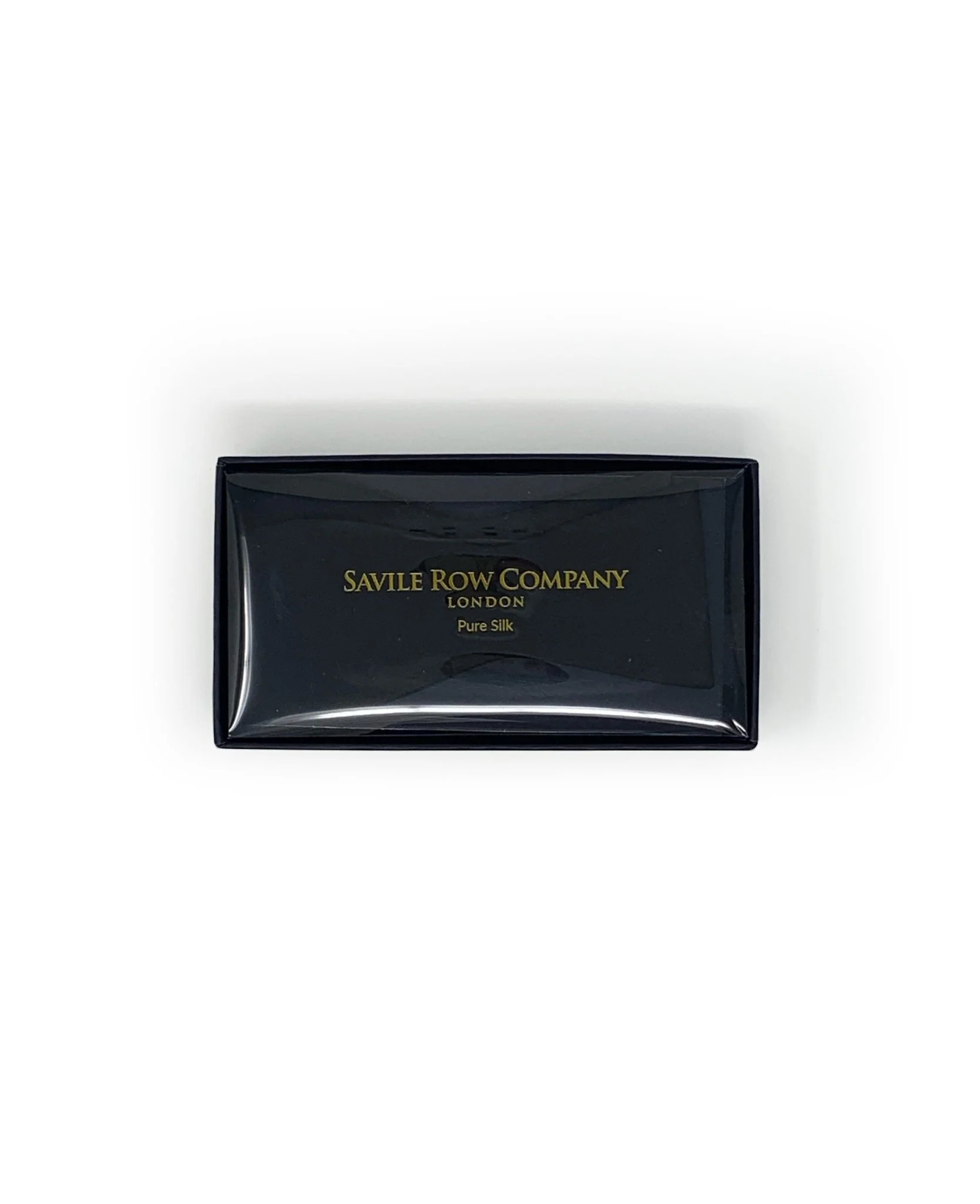 Black Self Bow Silk Tie - Image 4