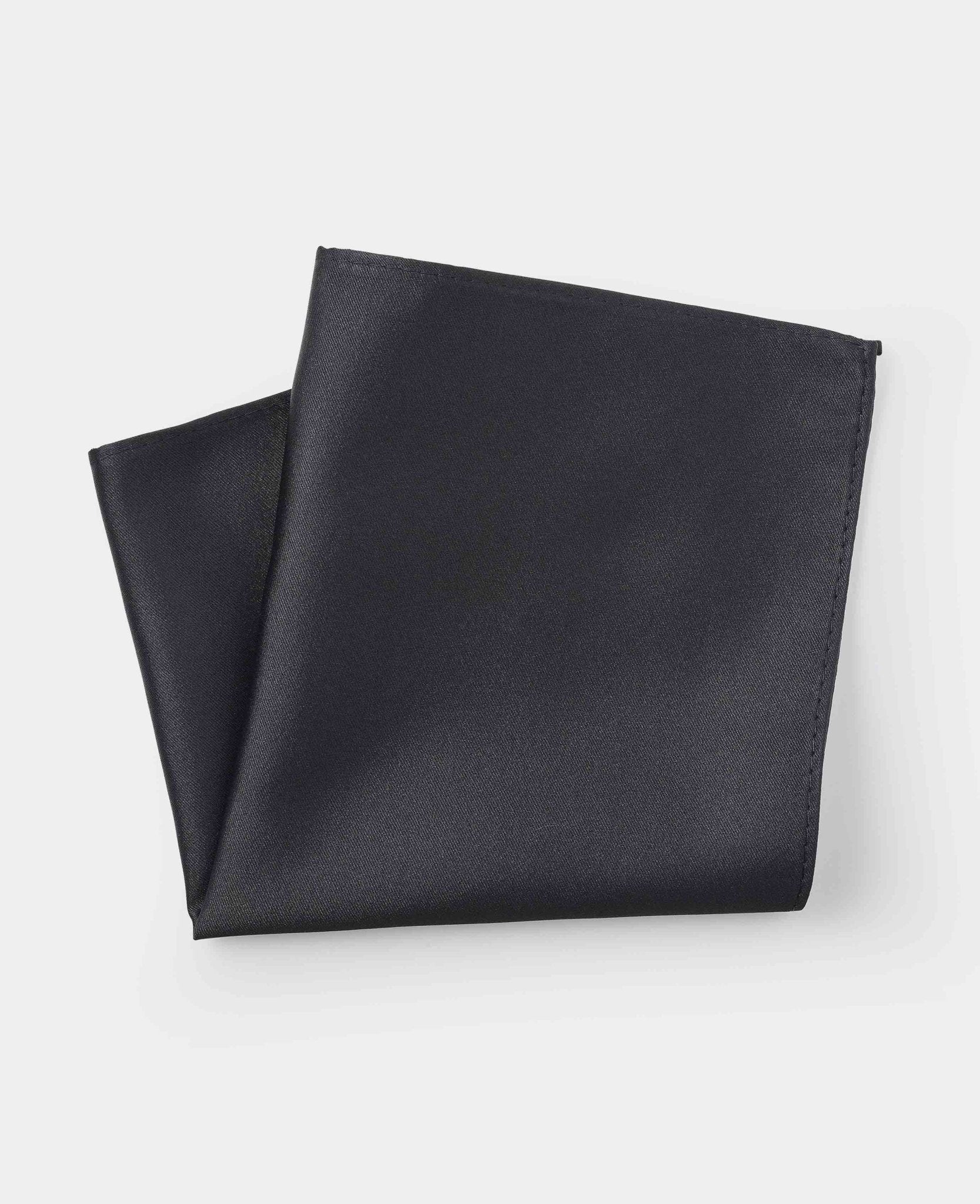 Black Pocket Square