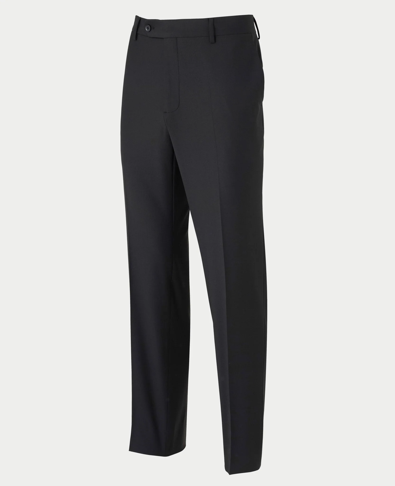 Black Wool Blend Tailored Double Breasted Suit - Image 10