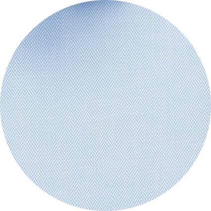 Blue Cotton Herringbone Slim Fit Formal Shirt - Double Cuff - Image 7
