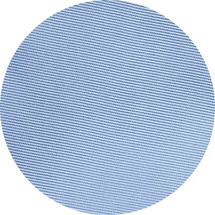 Blue Fine Twill Silk Pocket Square - Image 2