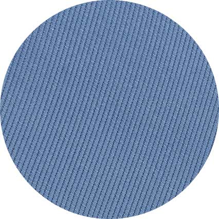 Blue Fine Twill Silk Tie - Image 2