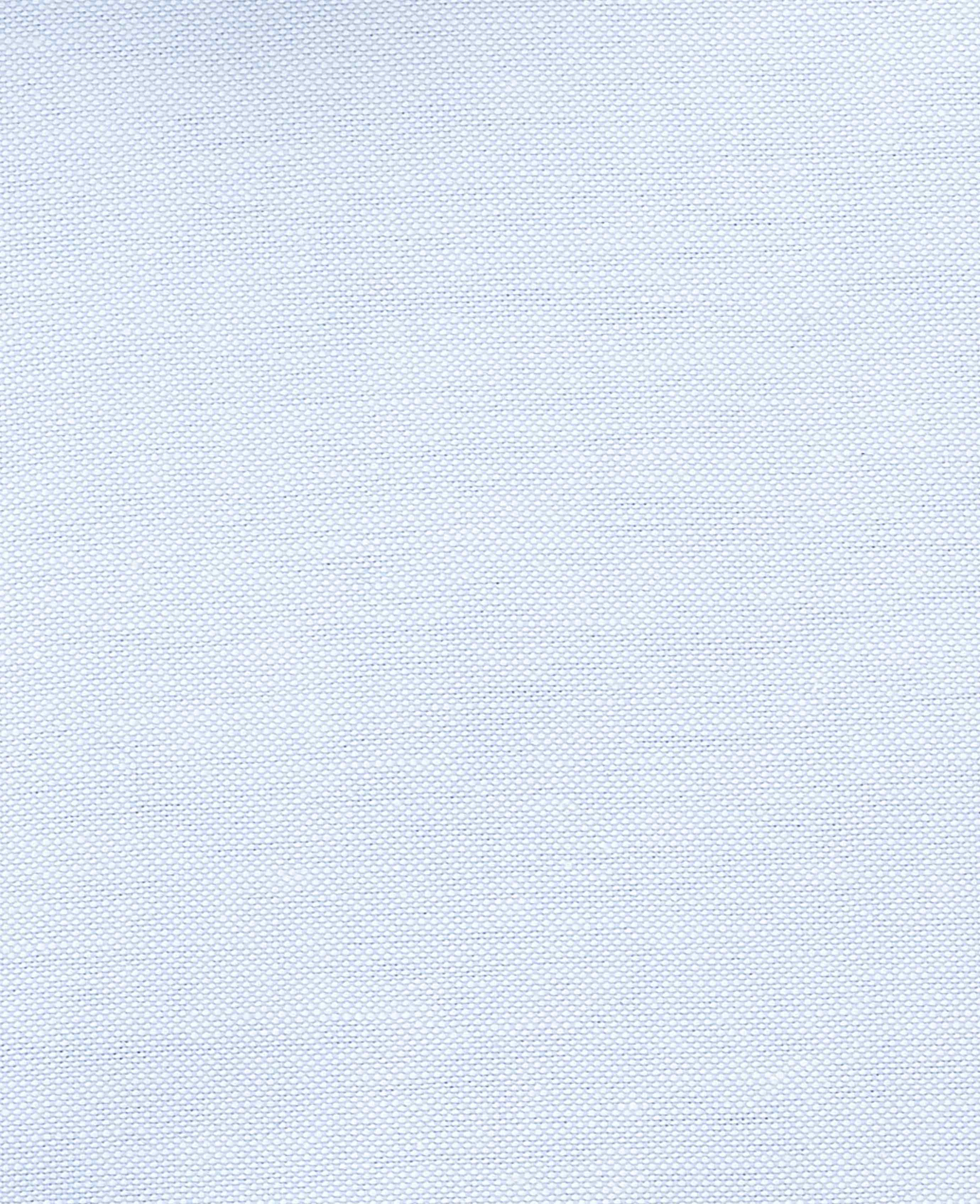 Blue Pinpoint Cotton Classic Fit Formal Shirt - Single Cuff - Image 7