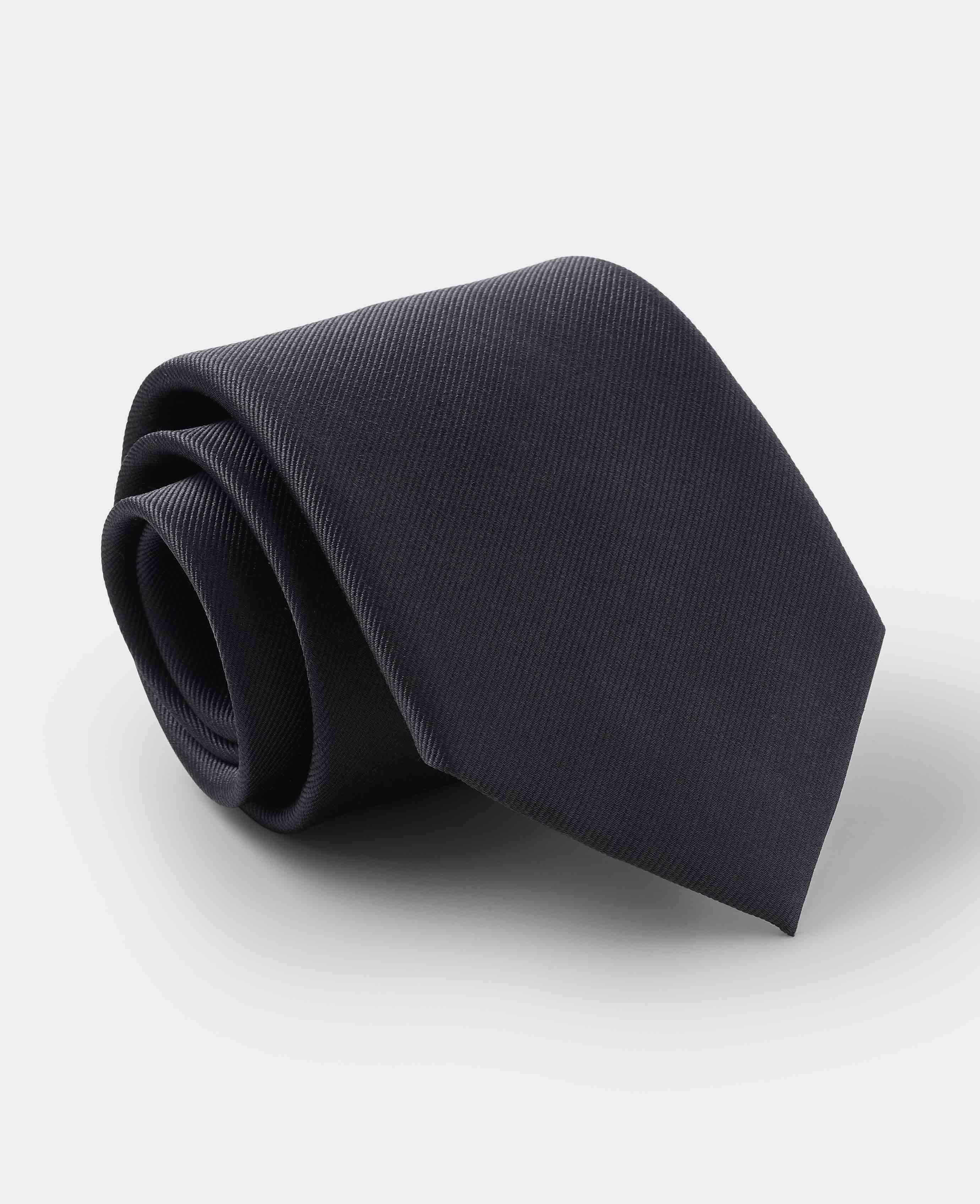 Dark Brown Silk Tie