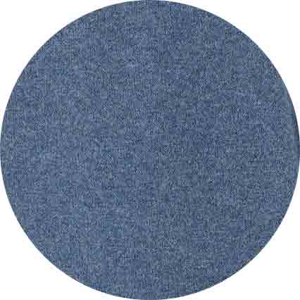 Denim Blue Merino Wool Cashmere Crew Neck Jumper - Image 5