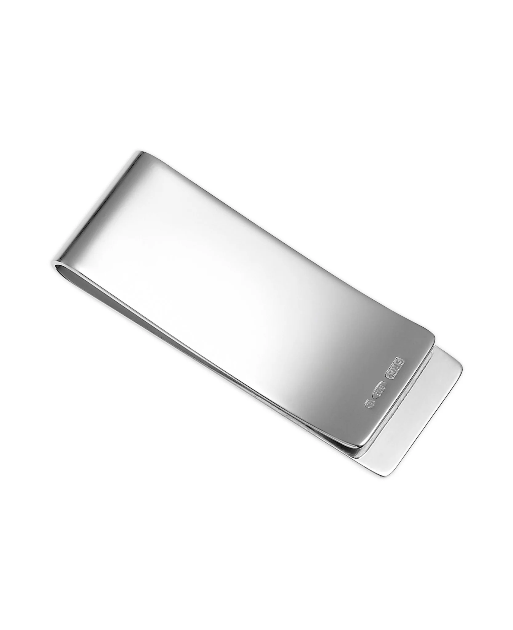 Engravable Sterling Silver Money Clip - Image 3