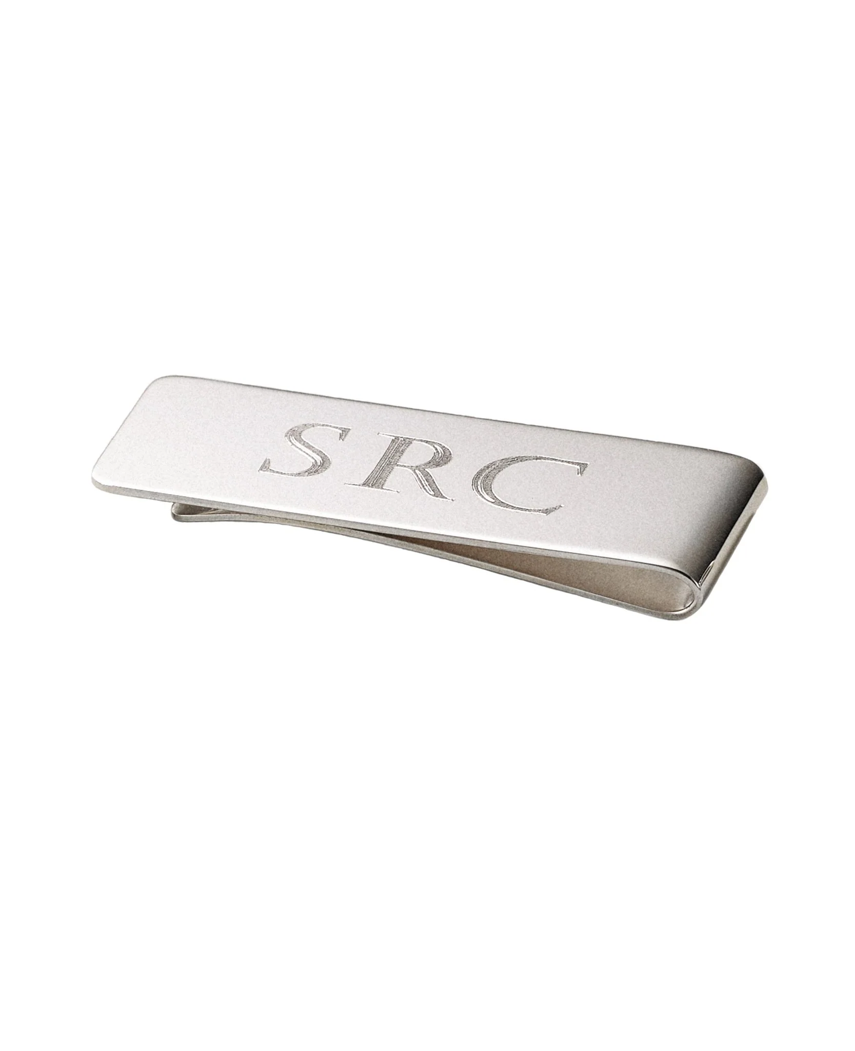 Engravable Sterling Silver Money Clip - Image 4