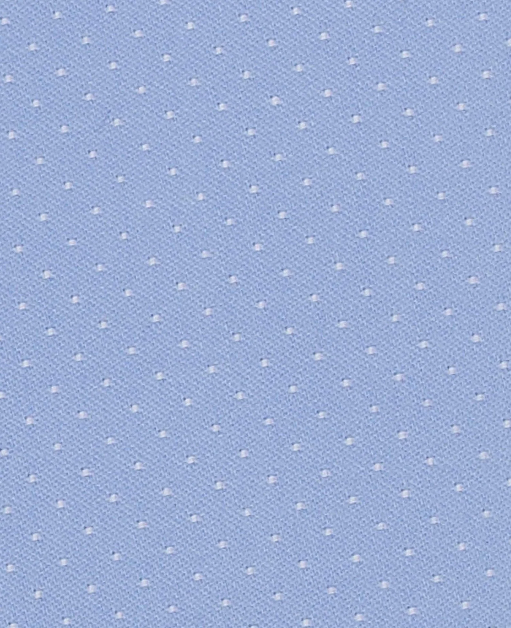 Francis Blue Pinspot Dobby Made-To-Measure Shirt - Image 2