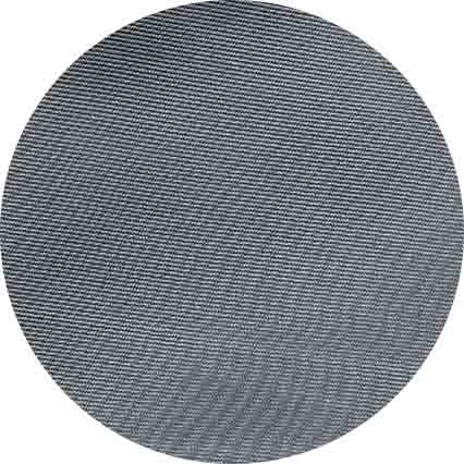 Grey Twill Silk Pocket Square - Image 2