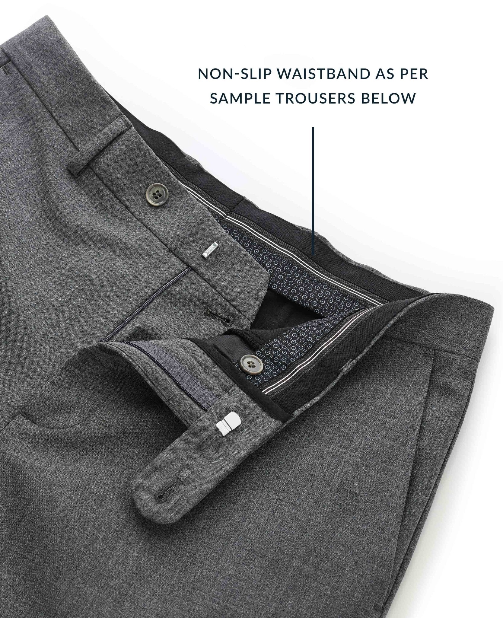 Grey Wool-Blend Tailored Suit - Image 7