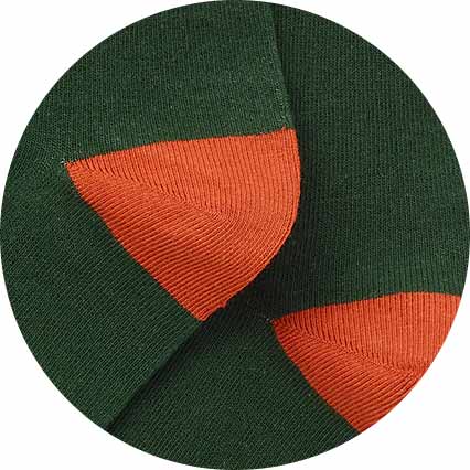 Khaki Cotton Blend Pack of Three Socks - Image 2
