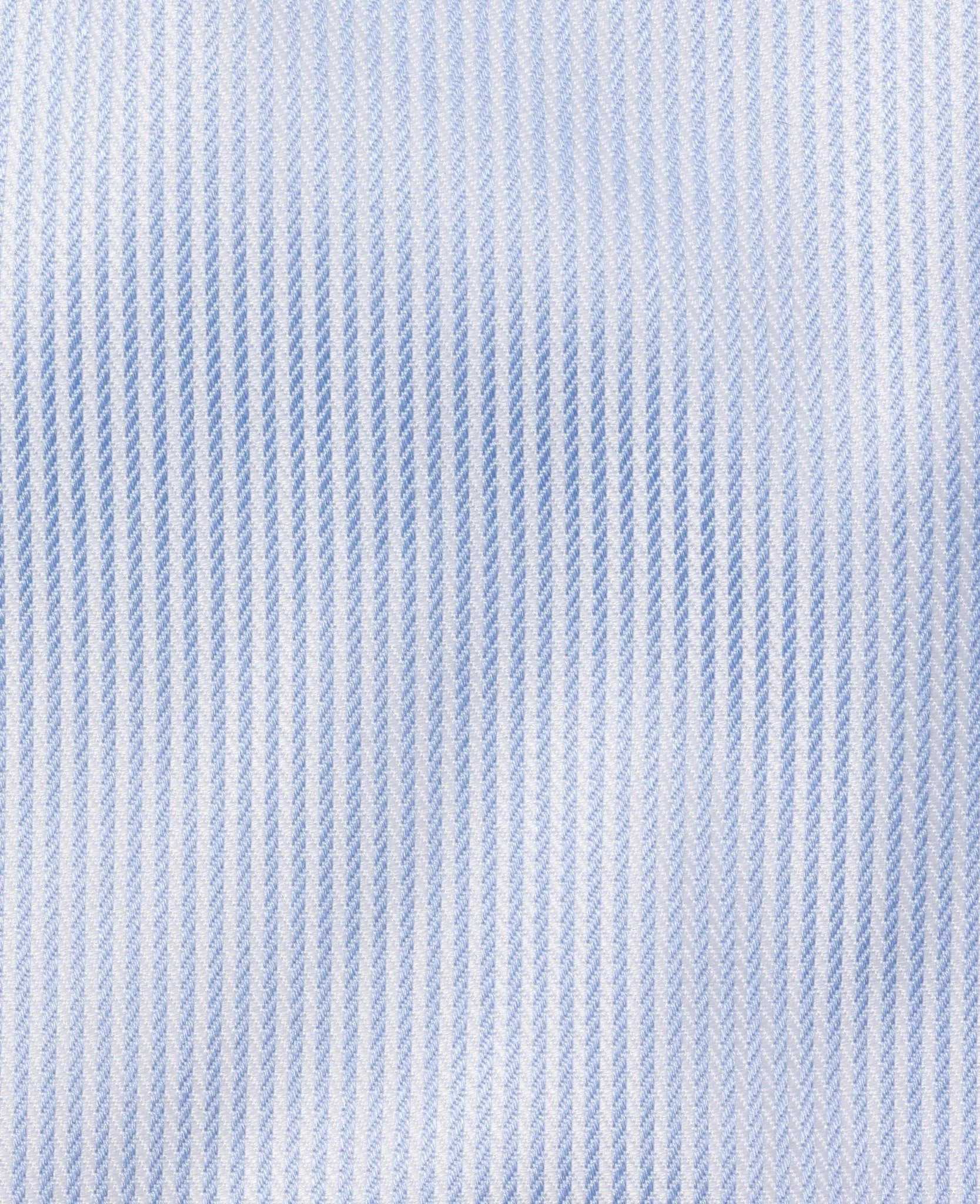 Leon Blue Satin Dobby Stripe Made To Measure Shirt - Image 2