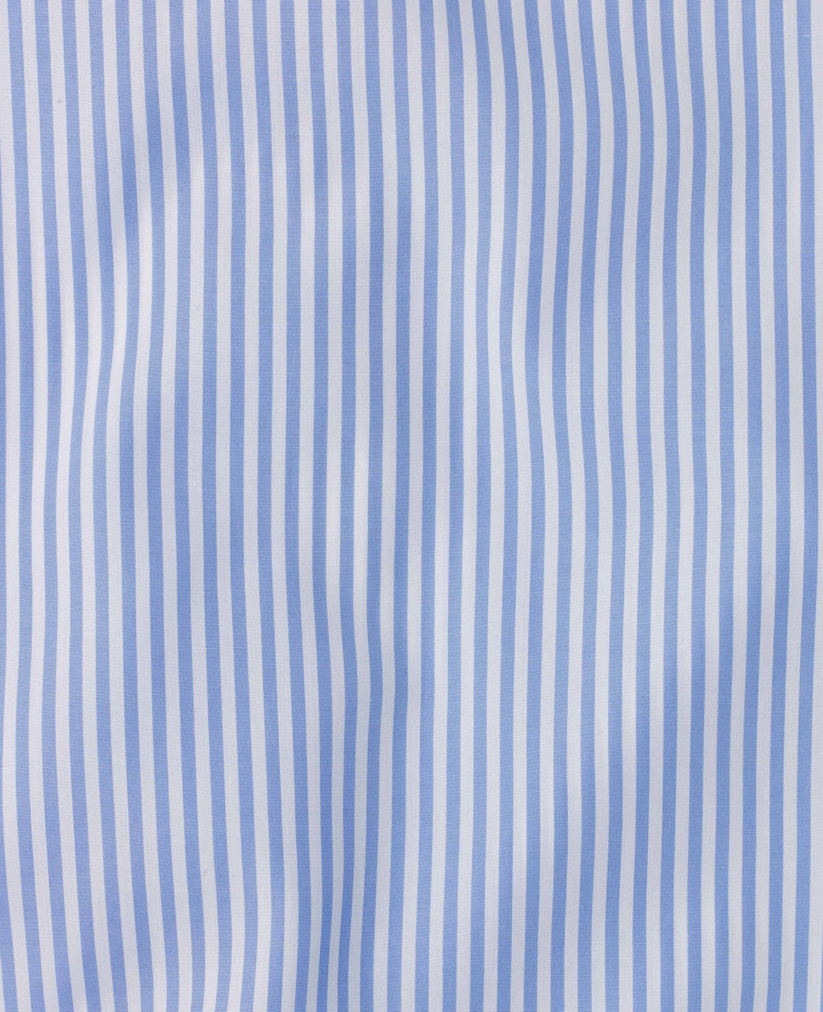 Lester Blue Bengal Stripe Made-To-Measure Shirt - Image 2