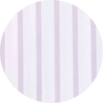 Lilac Cotton Stripe Classic Fit Formal Shirt - Single Cuff - Image 7