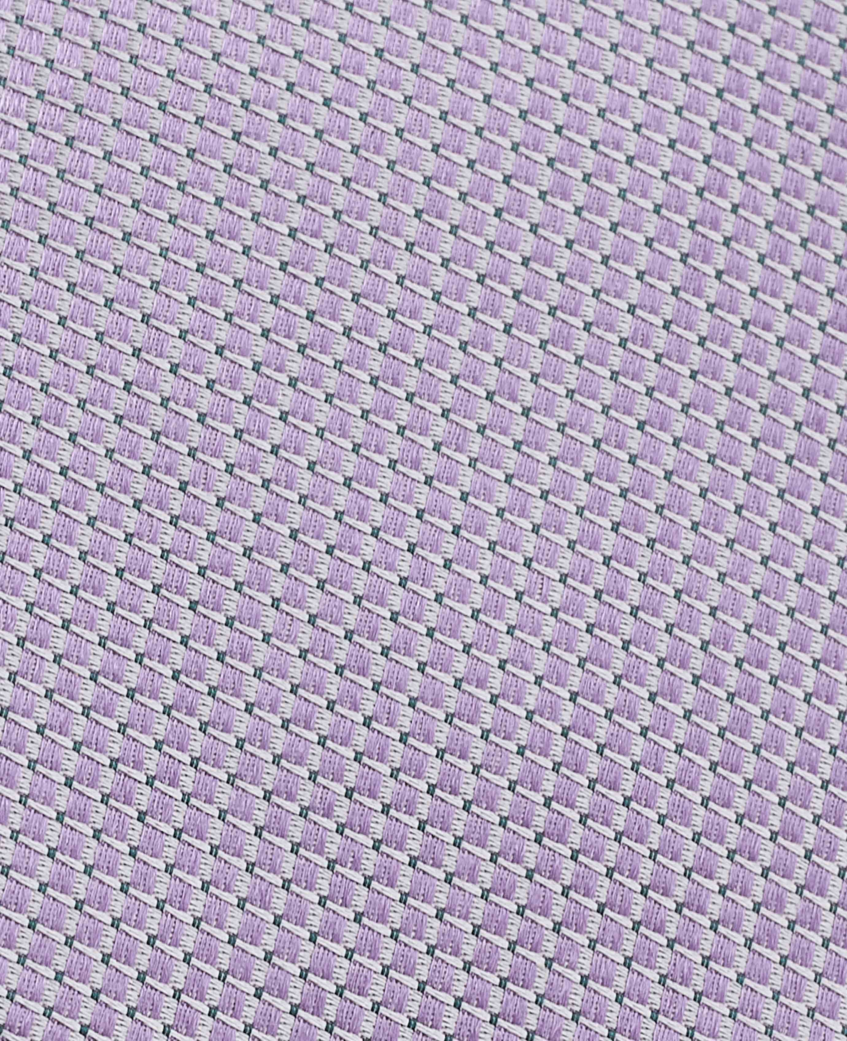 Lilac Textured Silk Tie - Image 2