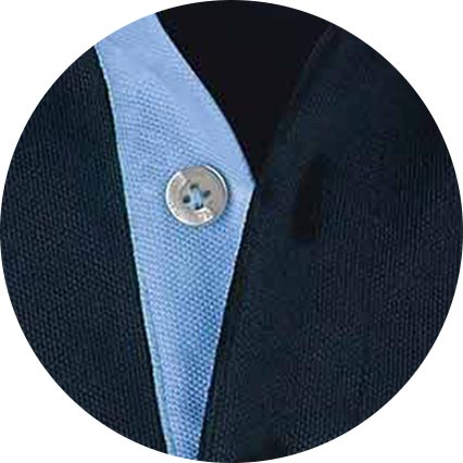 Navy Classic Fit Short Sleeve Polo Shirt - Image 11
