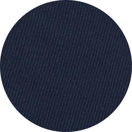 Navy Fine Twill Silk Tie - Image 3