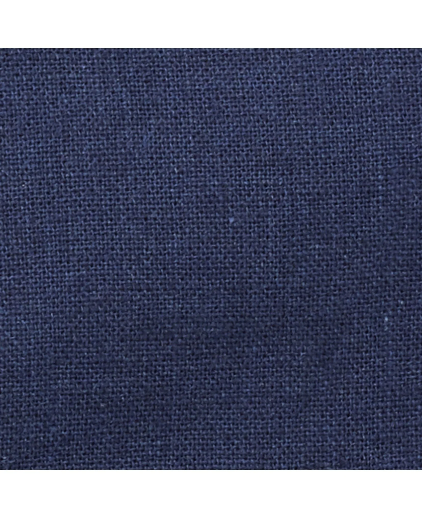 Navy Linen-Blend Classic Fit Casual Shirt [RTC] - Image 8