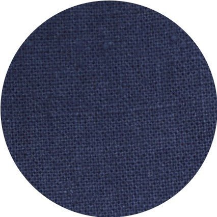 Navy Linen-Blend Classic Fit Short Sleeve Shirt [RTC] - Image 7