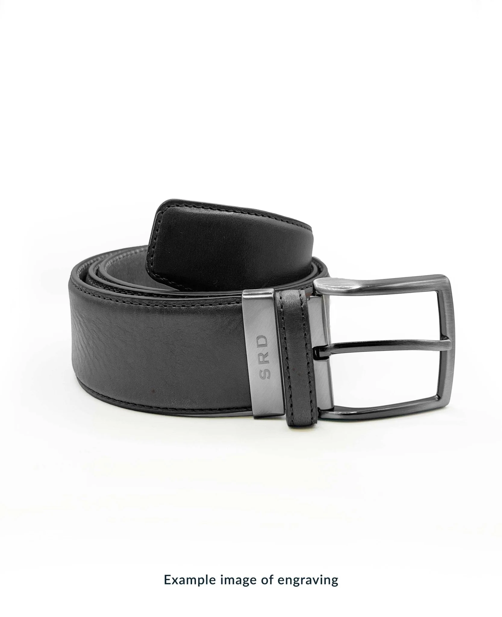 Navy Suede Belt - Image 4