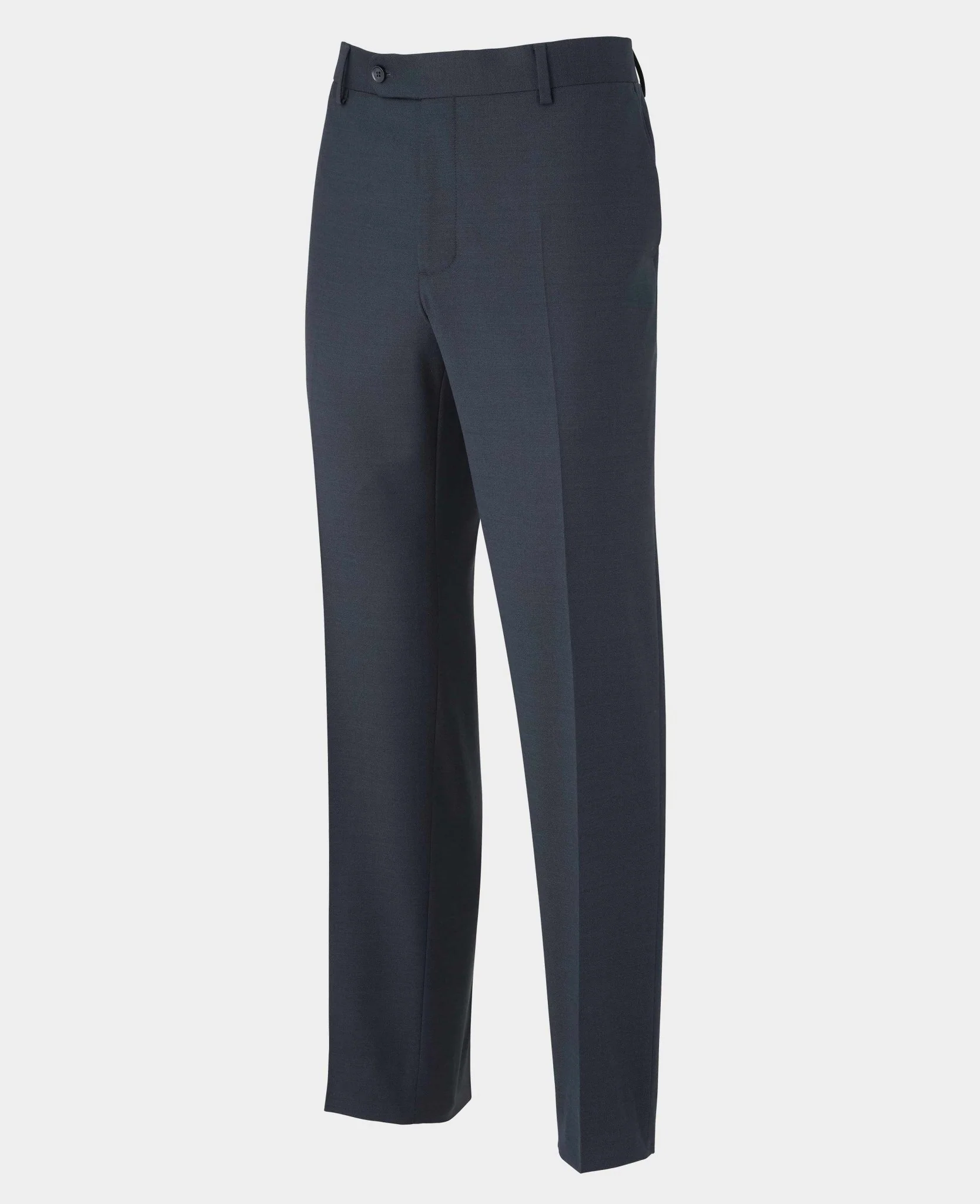 Dark Navy Wool Blend Tailored Suit - Image 10