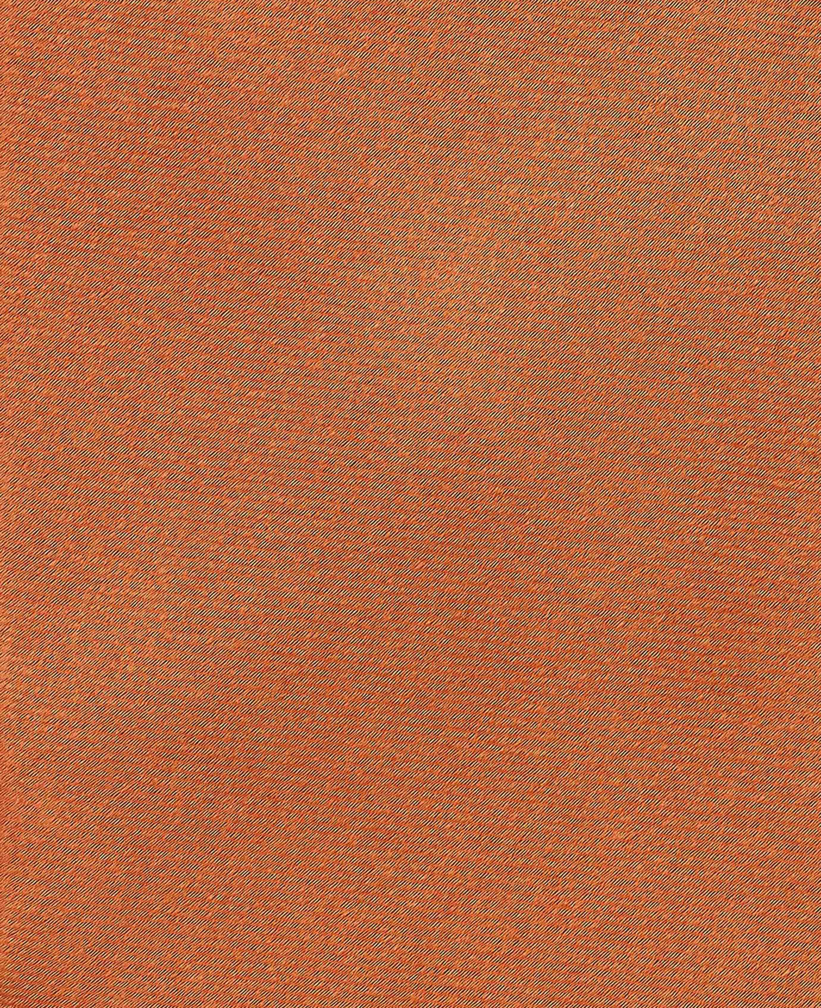 Orange Seven Fold Silk Tie - Image 2
