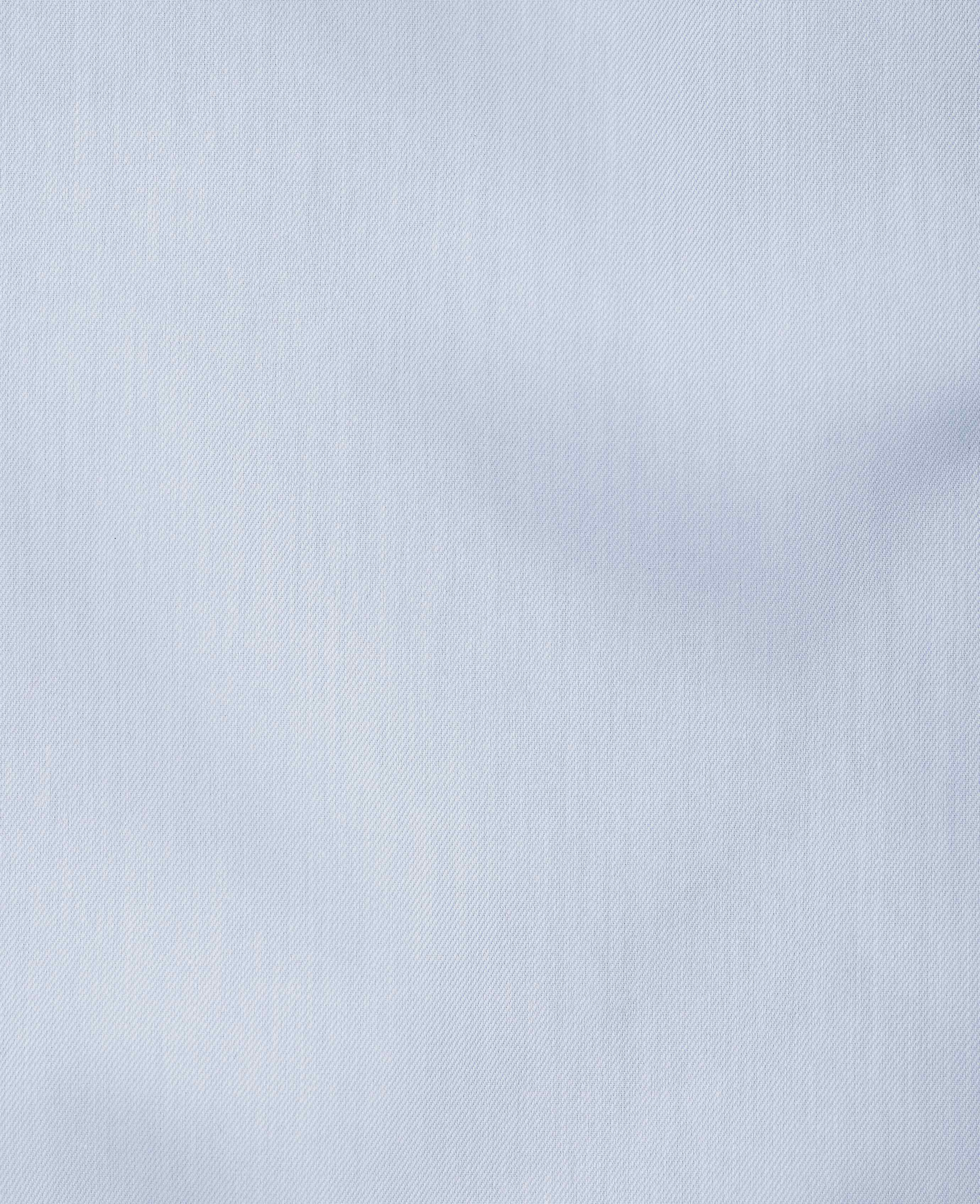 Hugh Pale Blue Fine Twill Made-to-Measure Shirt - Image 2