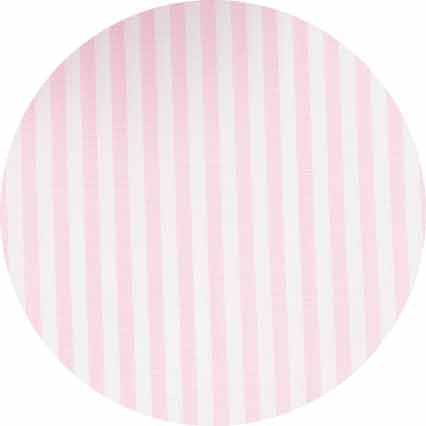 Pink Cotton Bengal Stripe Classic Fit Smart-Casual Shirt - Single Cuff - Image 7