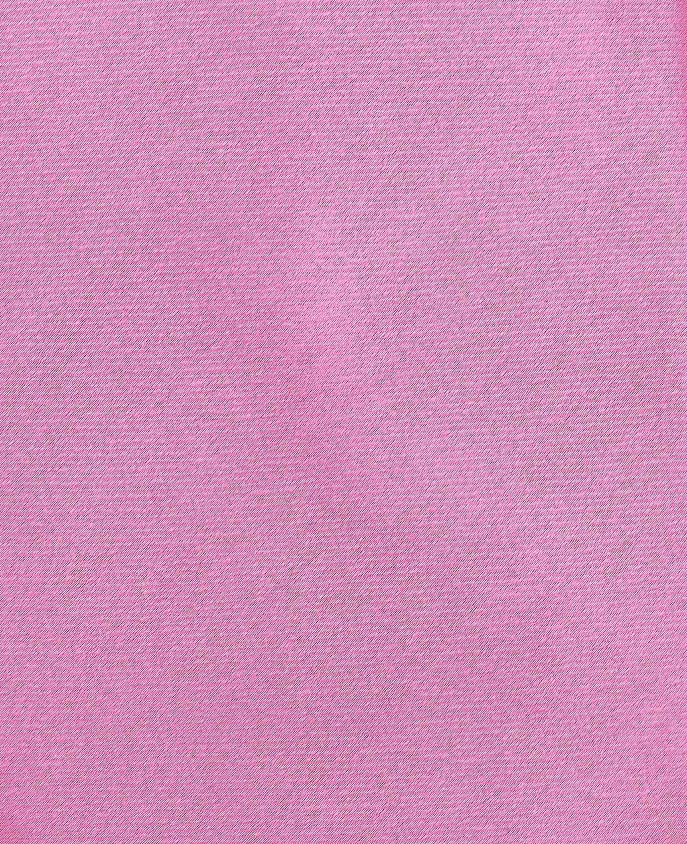 Pink Seven Fold Silk Tie - Image 2