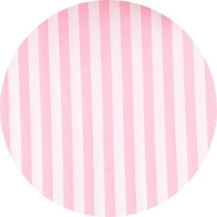 Pink Stripe Classic Fit Contrast Collar Formal Shirt With White Collar & Double Cuffs - Image 7
