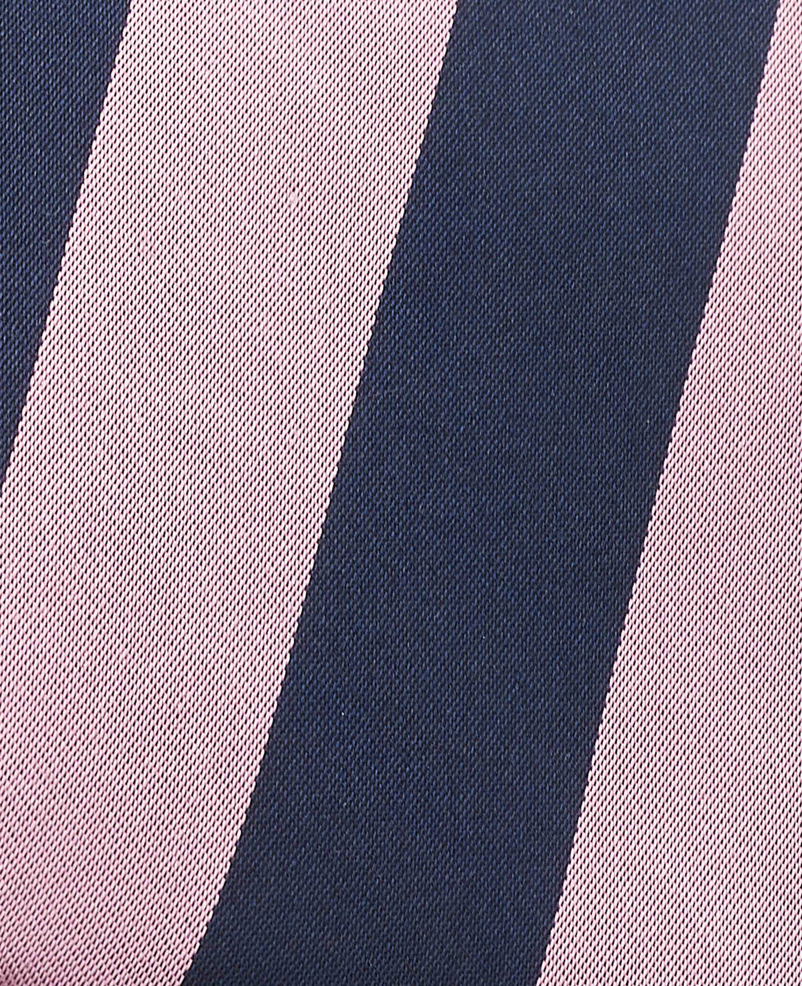 Pink Stripe Silk Tie - Image 2