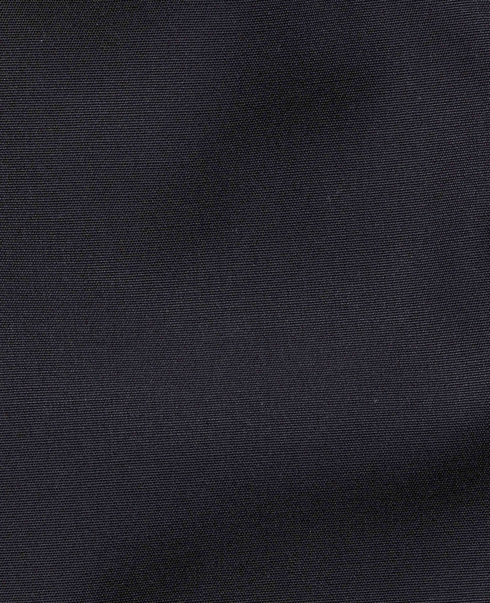 Quentin Dark Grey Poplin Made To Measure Shirt - Image 2