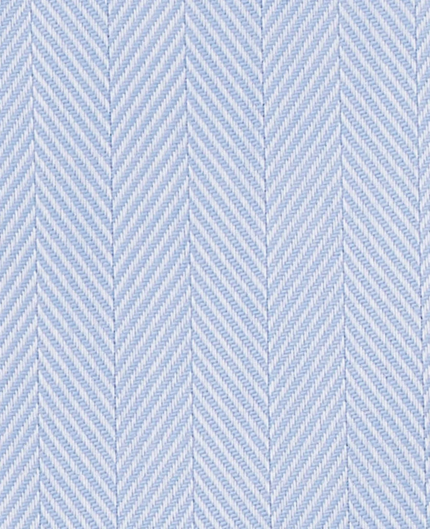 Rafel Pale Blue Herringbone Made-To-Measure Shirt - Image 2