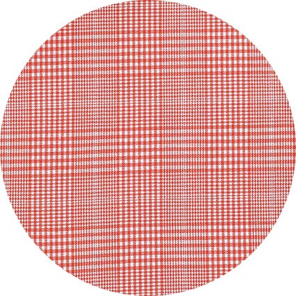 Red Cotton Prince of Wales Check Classic Fit Winchester Formal Shirt - Double Cuff - Image 7