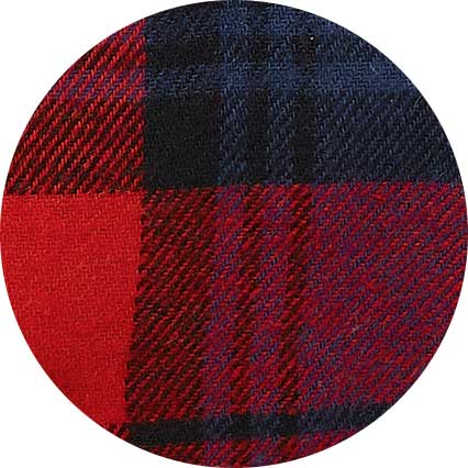 Red Multi Brushed Cotton Twill Window Check Pyjamas - Image 6