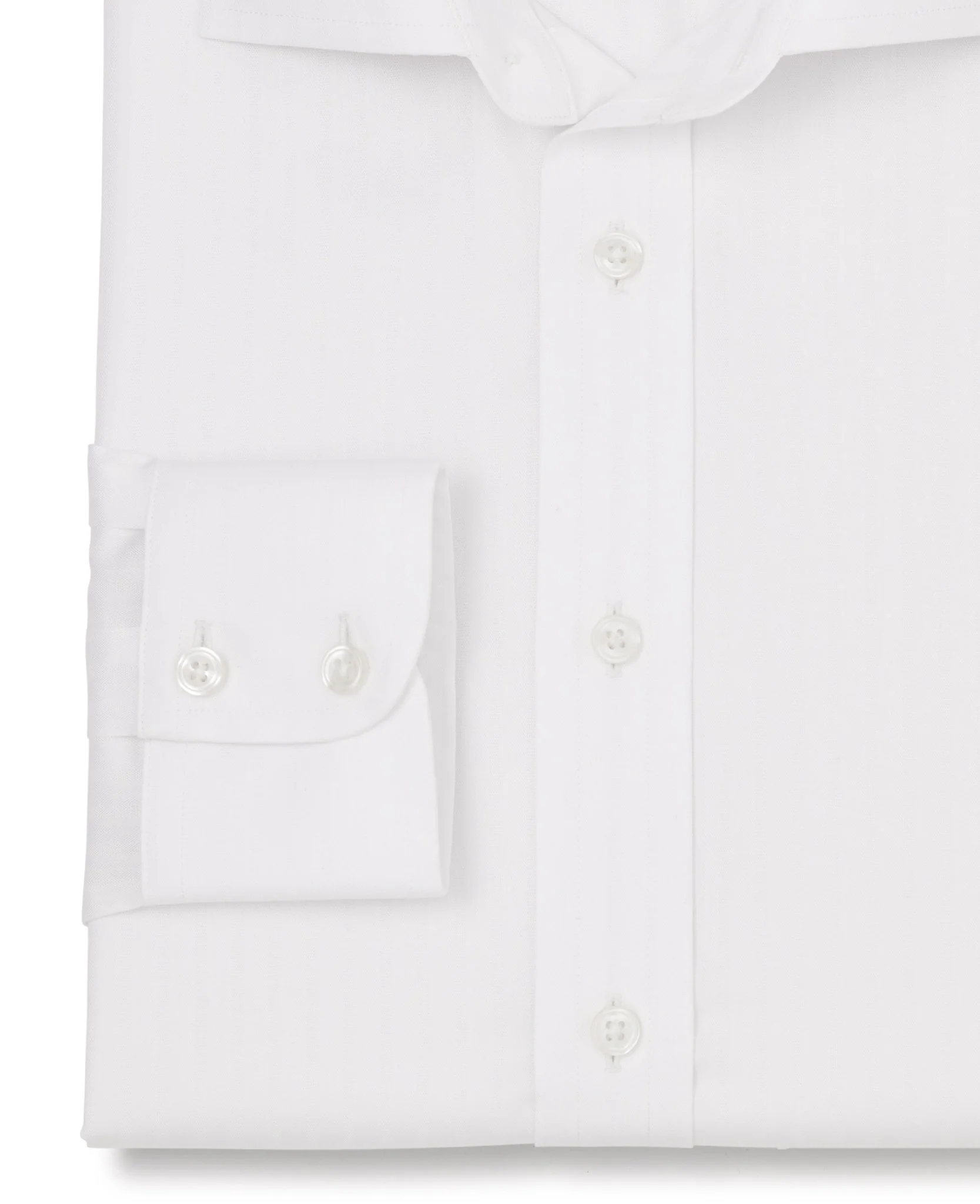 Robert White Satin Stripe Made-To-Measure Shirt - Image 3