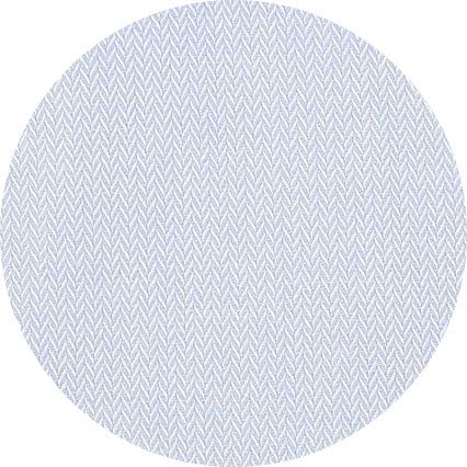 Sky Blue Textured Cotton Herringbone Classic Fit Formal Shirt - Double Cuff - Image 10
