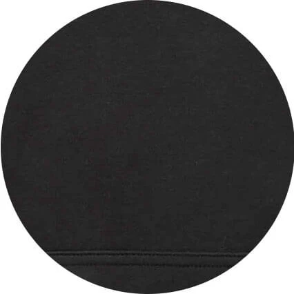 Black Stretch Cotton Blend Hoodie [RTC] - Image 7