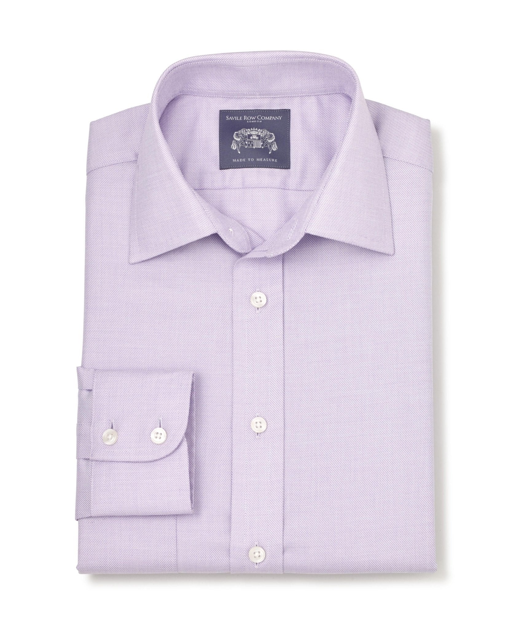 Walter Lilac Dobby Made To Measure Shirt