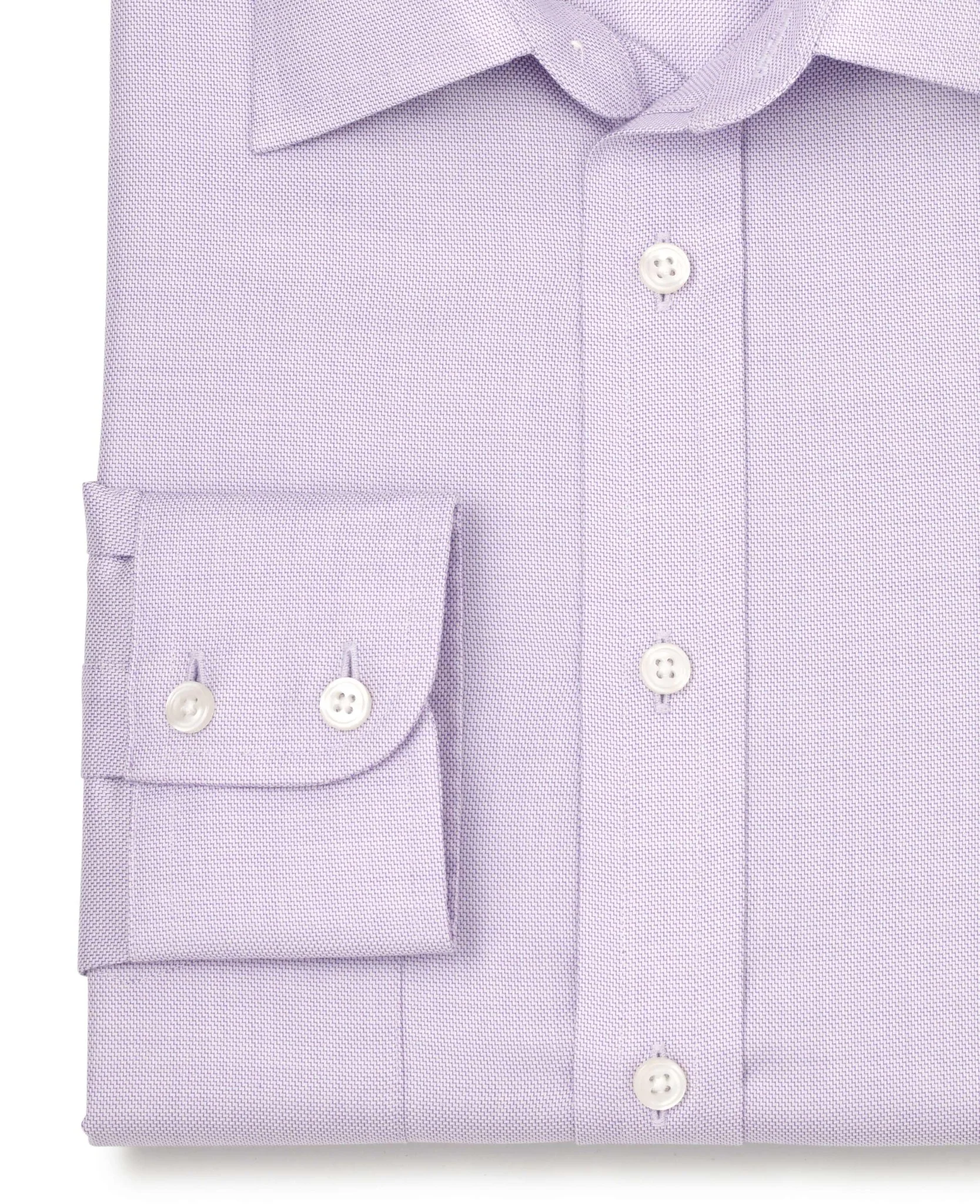 Walter Lilac Dobby Made To Measure Shirt - Image 3