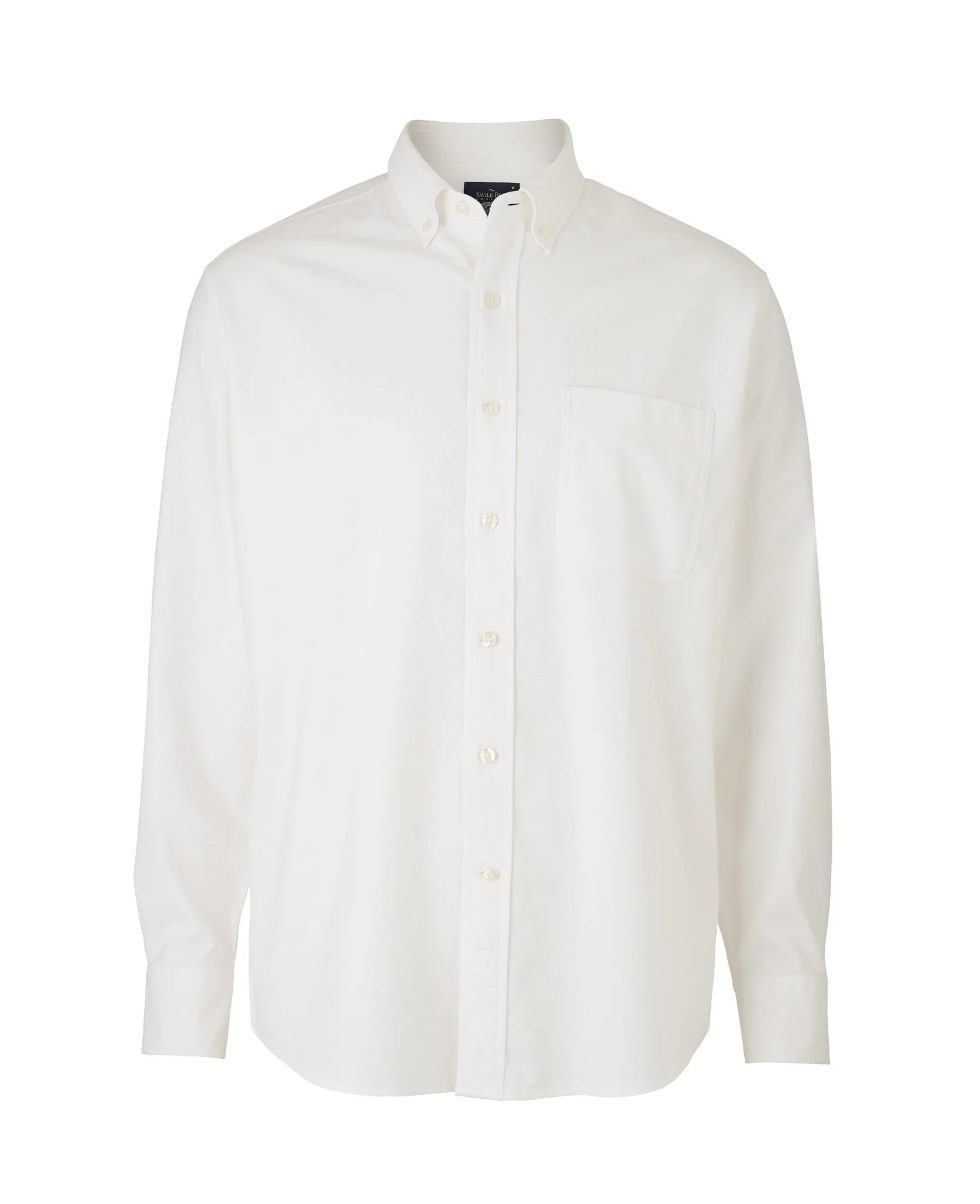 White Classic Fit Oxford Shirt [RTC] - Image 3