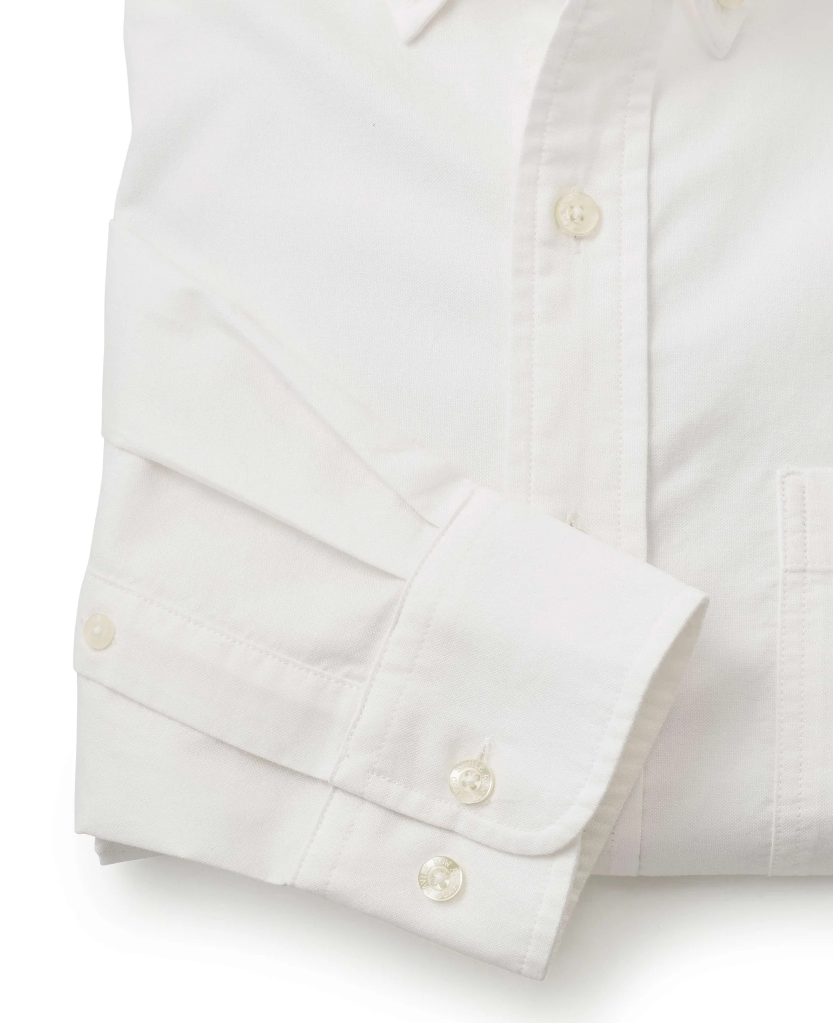 White Classic Fit Oxford Shirt [RTC] - Image 5