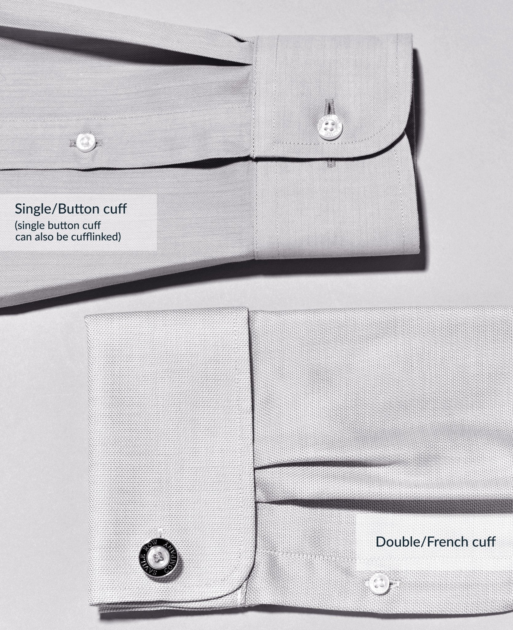 White Poplin Classic Fit Formal Shirt - Single or Double Cuff - Image 12