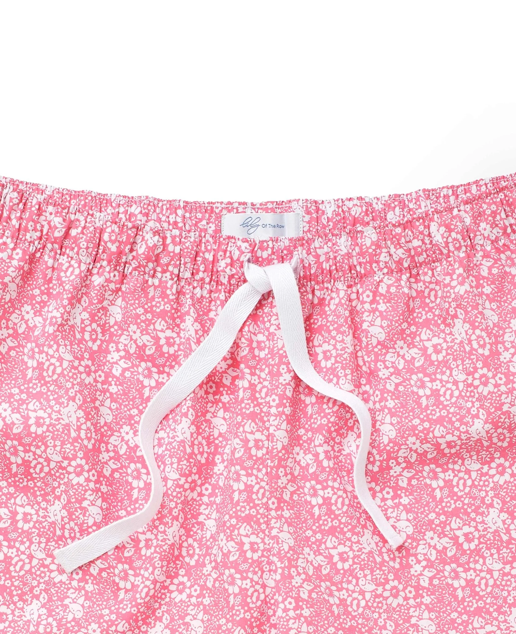 Women's Pink & White Printed Pyjama Short Set [RTC] - Image 5